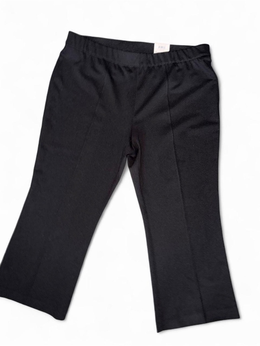 Alan black flare leg ankle pants
